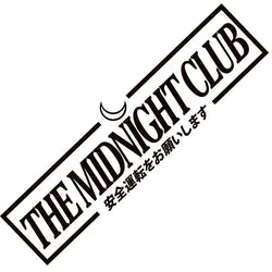 JDM The Midnight Car Sticker Windshield Banner Night Run Sport Competition Style Waterproof Sunscreen Decorative Vinyl Decals (ONLINE ORDER ONLY)