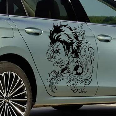 Japanese Anime Car Sticker Individual Decoration Door Donnet External Parts Waterproof Die-Cutting PVC Vinyl Decals (ONLINE ORDER ONLY)