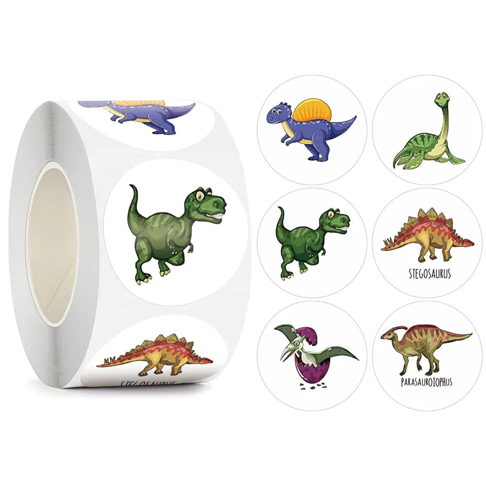 100-500PCS Car Children's Toy Gift Reward Sticker Office Stationery Decoration Label Birthday Party Gift Sealing Sticker (Online Order Only)