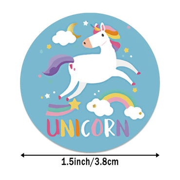 100-500pcs Cute Kids Cartoon Animals Labels Stickers for Gift Package Card Birthday Party Wrapping Children Stationery stickers (Online Order Only)