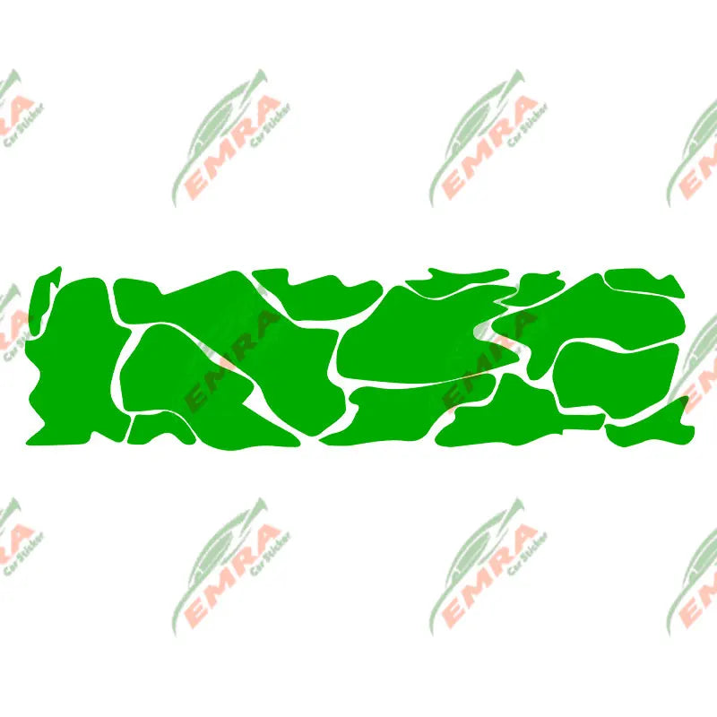 Universal Car Sticker For External Accessories Camouflage Stickers Decoration Side Kit  Adjust Molding Waterproof Vinyl Decals (ONLINE ORDER ONLY)