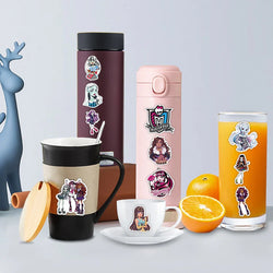 10/30/50PCS Monster High School Stickers Anime Graffiti Decals DIY Suitcase Notebook Suitcase Laptop Phone Cartoon Sticker Toys (ONLINE ORDER ONLY)