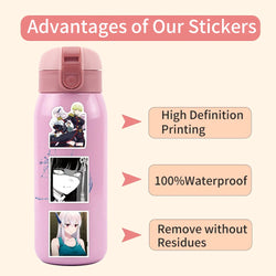10/30/50PCS Chained Soldier Cartoon Stickers Cute Girl Sticker Waterproof Kids Toy Laptop Phone Luggage Car Bike Anime Graffit (ONLINE ORDER ONLY)