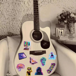 50PCS Cool Punk Art Stickers Aesthetic Laptop Phone Sticker DIY Motorcycle Luggage Car Skateboard Toy (ONLINE ORDER ONLY)