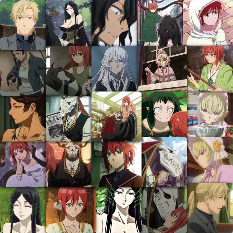Ancient Magus Bride Anime Stickers 58pcs for Luggage, Water Bottle, Phone, Laptop, Car, Scooter (ONLINE ORDER ONLY)