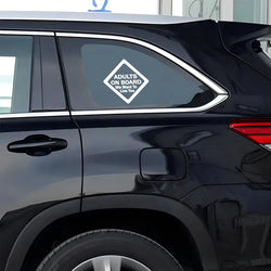 "ADULTS ON BOARD,We want to live too“creative&funny stickers,high quality decal for cars trucks motorcycle (ONLINE ORDER ONLY)