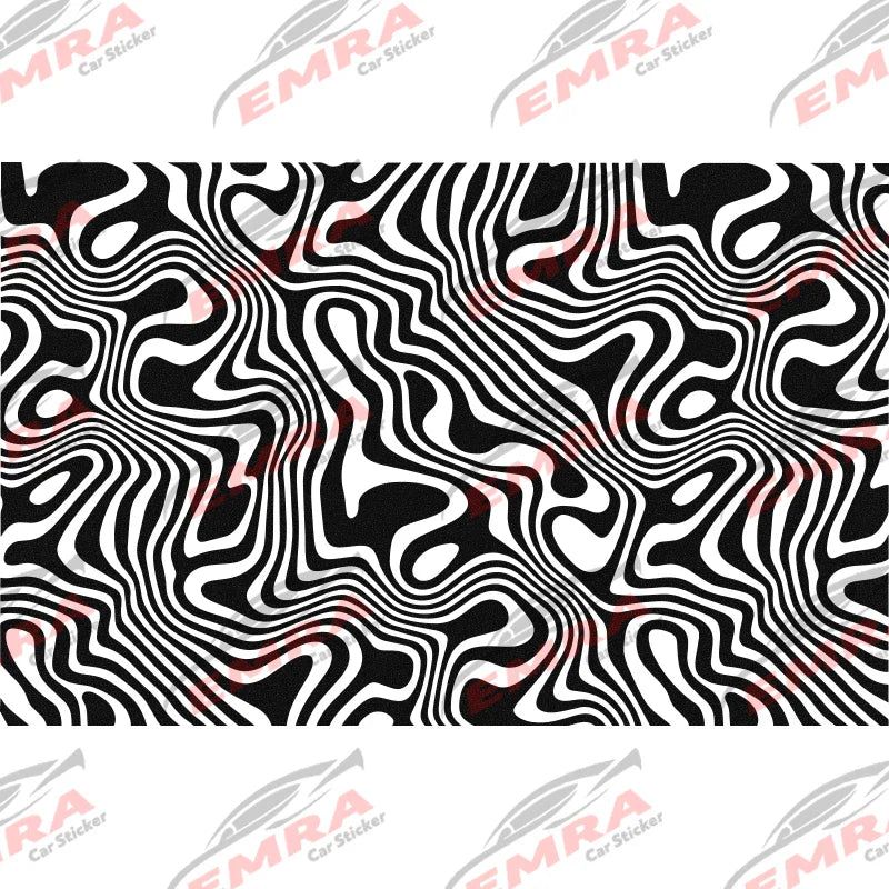 Universal Topography Quarter Window Car Sticker Suitable for Most Vehicles Decoration Accessories Die Cutting Pvc Vinyl Decals (ONLINE ORDER ONLY)