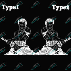 Japanese Anime Car Sticker Cartoon Character External Accessories Big Picture Sports Style Die Cutting Vinyl Decals (ONLINE ORDER ONLY)