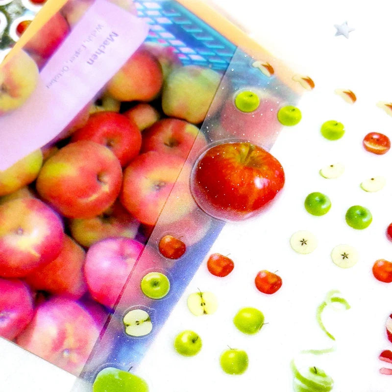 Y2K Japanese Sticker 8 Style Glitter Cute Sticker Phone Case Notebook Scrapbooking DIY Decorative Stickers Collage Material (ONLINE ORDER ONLY)