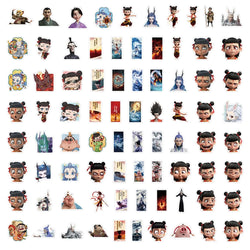 10/40/80PCS NE ZHA: I AM THE DESTINY Stickers Cartoon Movie Sticker Animation Decals Luggage Laptop Guitar Decoration Meme Toy (ONLINE ORDER ONLY)