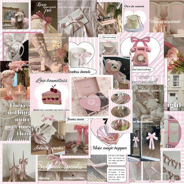 30pcs Kawaii Ballet Cartoon Stickers for Laptop, Phone, Suitcase, Fridge Decoration (ONLINE ORDER ONLY)