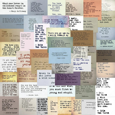 60PCS Famous Quotes Retro Philosophy Stickers Vintage  Decals For DIY Kids Notebook Luggage Motorcycle Laptop Refrigerator (ONLINE ORDER ONLY)