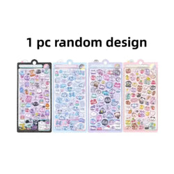 Creative Drop 3D Relief Stickers Candy Ghost Rabbit DIY Crystal stickers Stationery Sticker Diary Decor waterproof Cute Stickers (ONLINE ORDER ONLY)