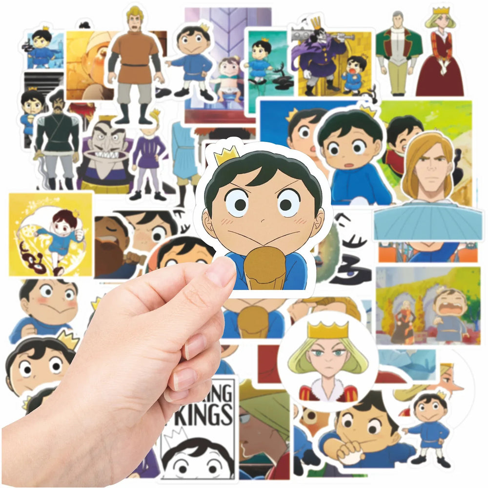 10/30/50PCS Ranking of Kings Stickers Funny Cartoon Sticker Caricature Decals Luggage Laptop Guitar Phone Car Bike Skateboard (ONLINE ORDER ONLY)