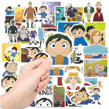10/30/50PCS Ranking of Kings Stickers Funny Cartoon Sticker Caricature Decals Luggage Laptop Guitar Phone Car Bike Skateboard (ONLINE ORDER ONLY)