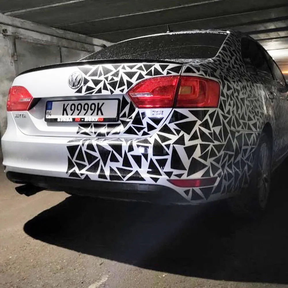Angular Shape Sticker For Car Motorcycle Sticker Decoration Side Camouflage Kit Wrap Camo Tuning Styling Waterproof Vinyl Decals (ONLINE ORDER ONLY)