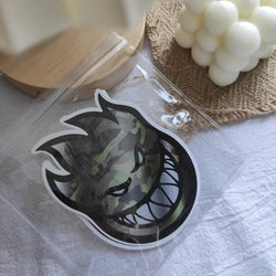 10Pcs Funny Spitfire Street Graffiti Skateboard Style Cool Bigger Stickers for Phone Laptop Luggage Bike Motorcycle Car Sticker (Online Order Only)