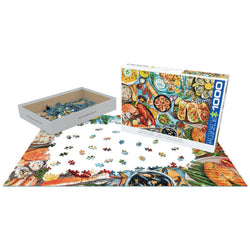 Seafood Table 1000 Piece Jigsaw Puzzle Eurographics (ONLINE ORDER ONLY)