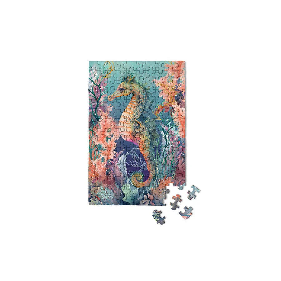 Seahorse 150 Piece Mini Jigsaw Puzzle Micro Puzzles (ONLINE ORDER ONLY)