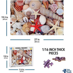 Seashell Treasures 1000 Piece Jigsaw Puzzle Twin Spring (ONLINE ORDER ONLY)