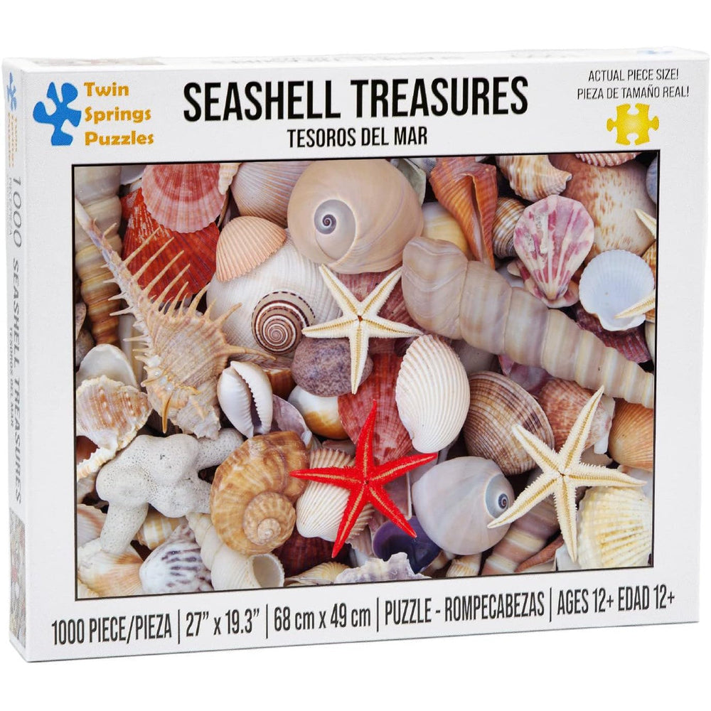 Seashell Treasures 1000 Piece Jigsaw Puzzle Twin Spring (ONLINE ORDER ONLY)