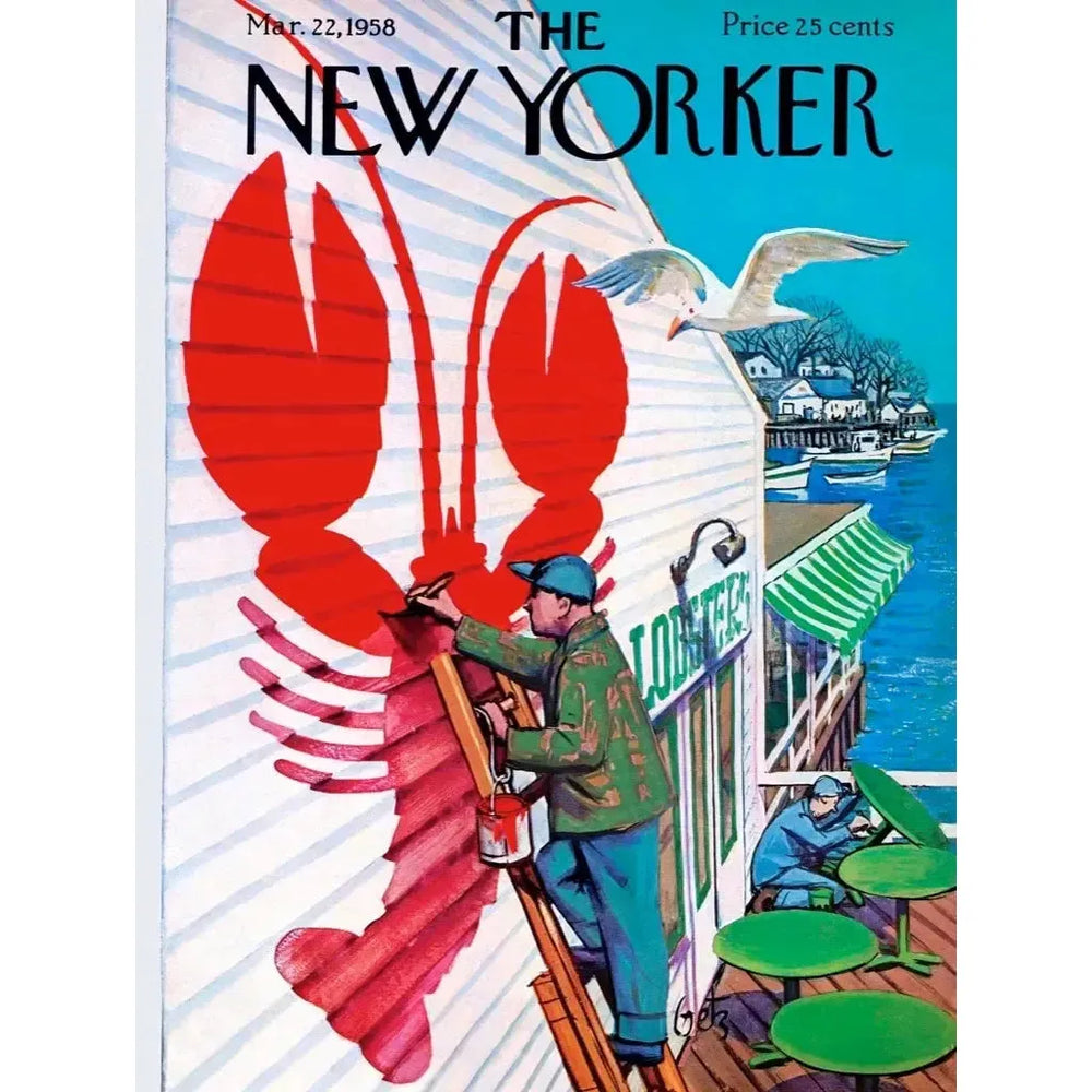 Seaside Café The New Yorker 500 Piece Jigsaw Puzzle NYPC
