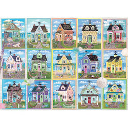 Seaside Cottages 1000 Piece Jigsaw Puzzle Cobble Hill (ONLINE ORDER ONLY)