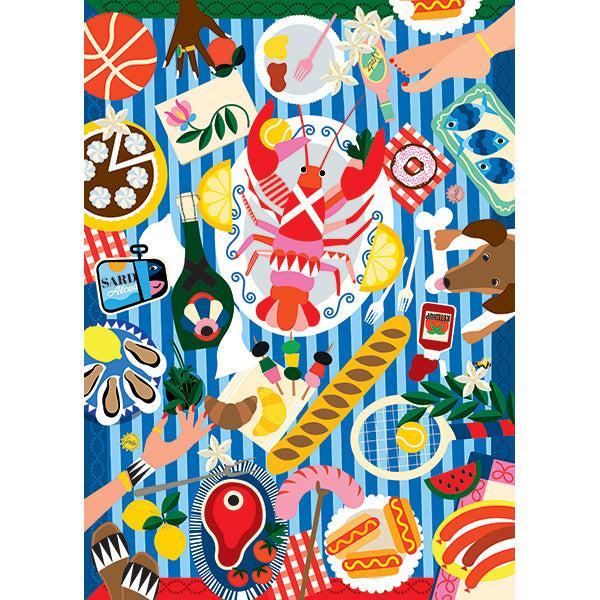 Seaside Feast 1000 Piece Jigsaw Puzzle Holiyay (ONLINE ORDER ONLY)