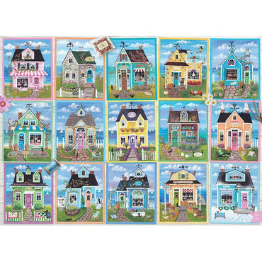 Seaside Shops 1000 Piece Jigsaw Puzzle Cobble Hill (ONLINE ORDER ONLY)