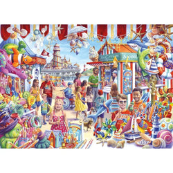 Seaside Souvenirs 1000 Piece Jigsaw Puzzle Gibsons (ONLINE ORDER ONLY)