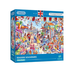 Seaside Souvenirs 1000 Piece Jigsaw Puzzle Gibsons (ONLINE ORDER ONLY)