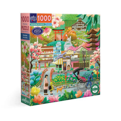 Seasons in Kyoto 1000 Piece Jigsaw Puzzle eeBoo (ONLINE ORDER ONLY)