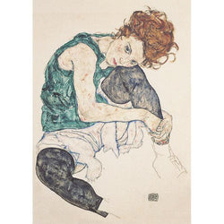 Seated Woman with Bent Knees 1000 Piece Jigsaw Puzzle Piatnik (ONLINE ORDER ONLY)