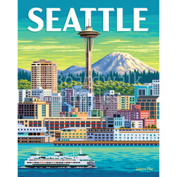 Seattle 500 Piece Jigsaw Puzzle Boardwalk (ONLINE ORDER ONLY)
