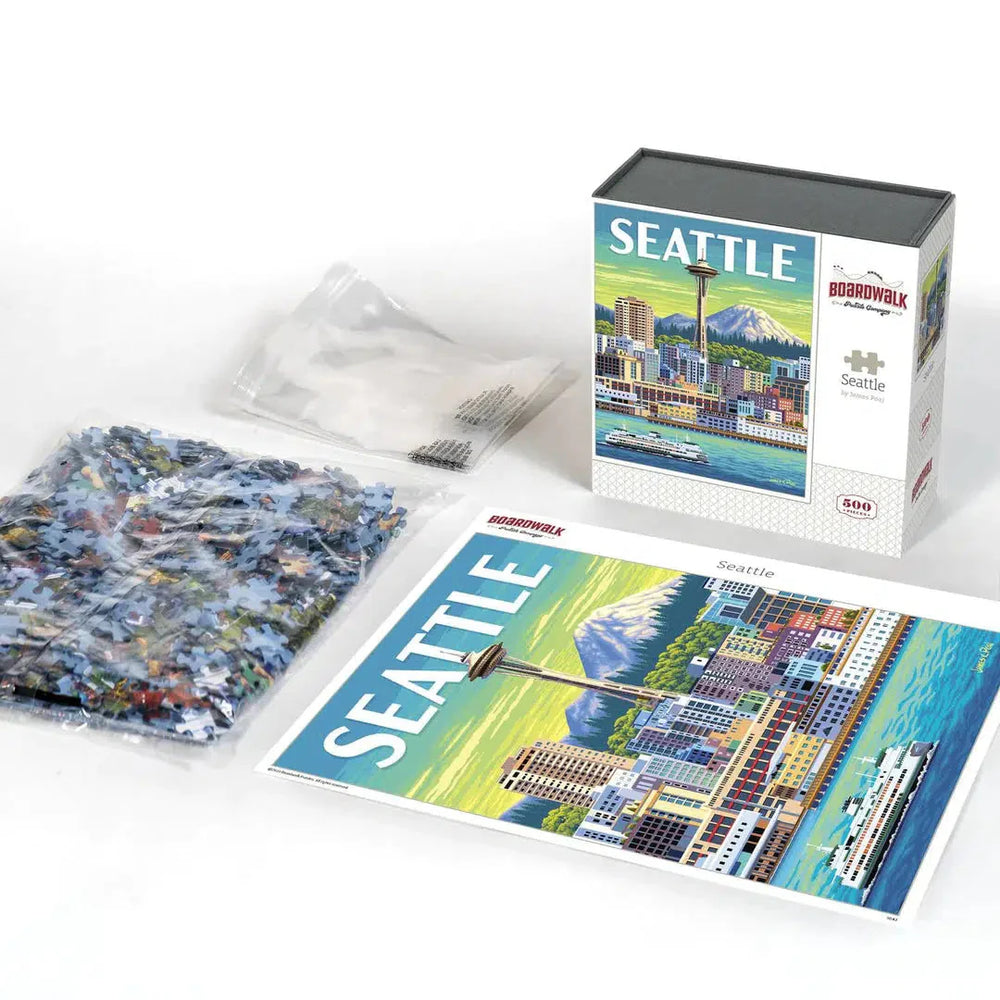 Seattle 500 Piece Jigsaw Puzzle Boardwalk (ONLINE ORDER ONLY)