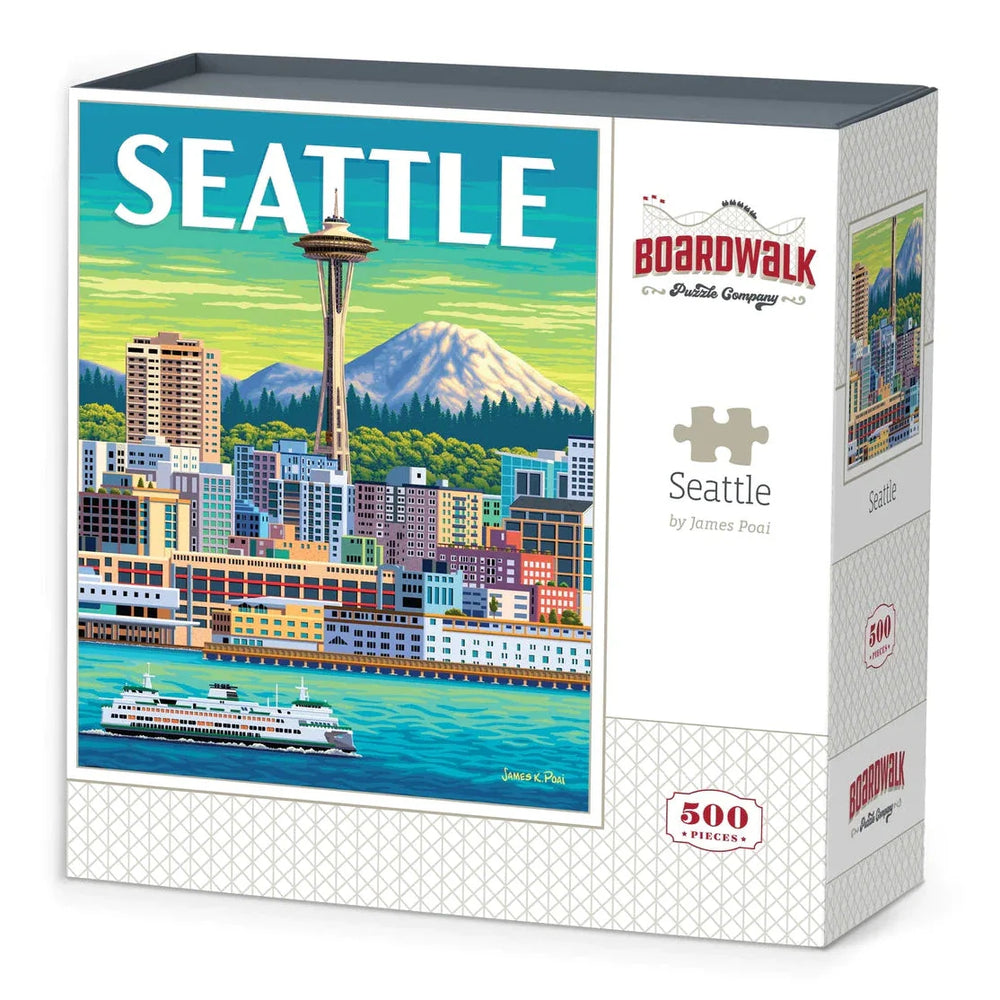Seattle 500 Piece Jigsaw Puzzle Boardwalk (ONLINE ORDER ONLY)