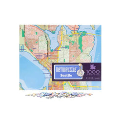 Seattle Metropuzzle 1000 Piece Jigsaw Puzzle Geotoys (ONLINE ORDER ONLY)