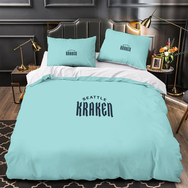 Seattle Kraken Bedding Set Quilt Duvet Cover Without Filler (Online Order Only)