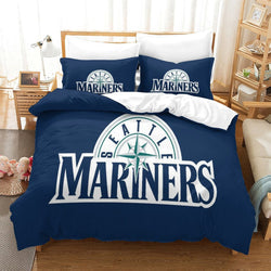 Seattle Mariners Bedding Set Quilt Cover Without Filler (Online Order Only)