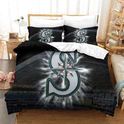 Seattle Mariners Bedding Set Quilt Cover Without Filler (Online Order Only)