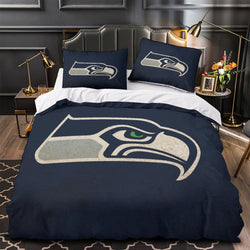 Seattle Seahawks Bedding Set Duvet Cover Without Filler (Online Order Only)