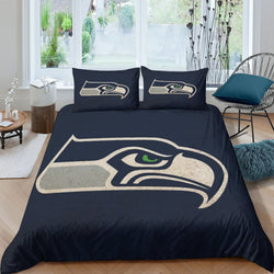 Seattle Seahawks Bedding Set Duvet Cover Without Filler (Online Order Only)