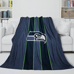 Seattle Seahawks Blanket Flannel Fleece Throw Room Decoration (Online Order Only)