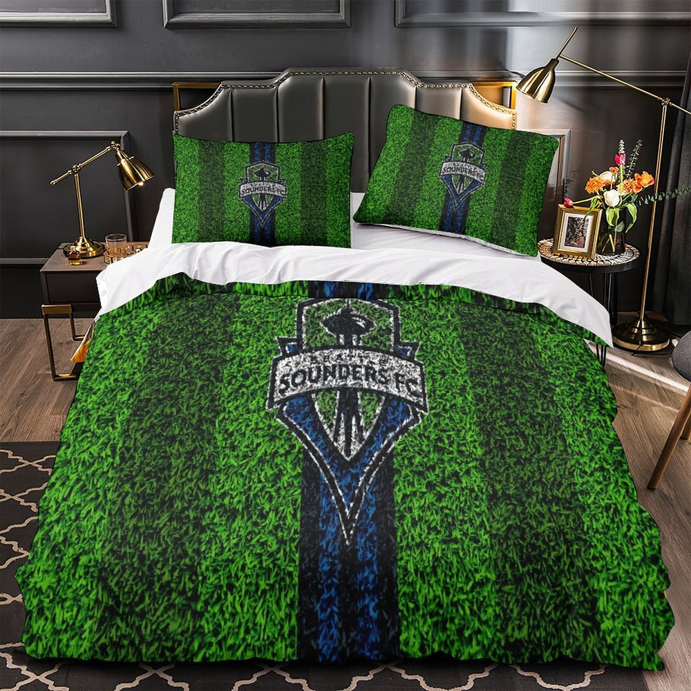 Seattle Sounders FC Bedding Set Duvet Cover Without Filler (Online Order Only)