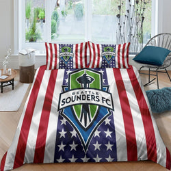 Seattle Sounders FC Bedding Set Duvet Cover Without Filler (Online Order Only)