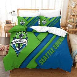 Seattle Sounders FC Bedding Set Duvet Cover Without Filler (Online Order Only)
