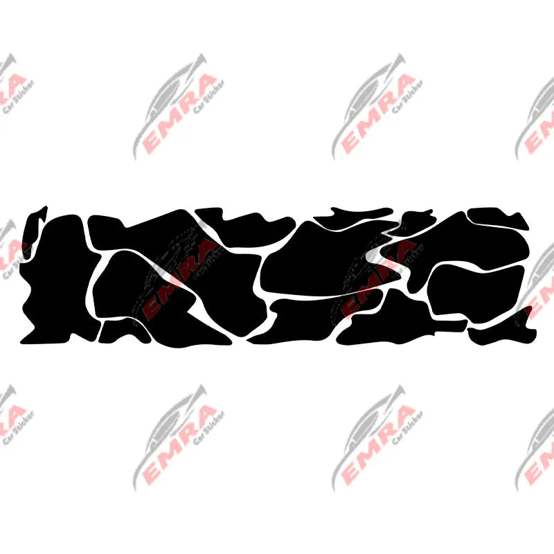 Universal Car Sticker For External Accessories Camouflage Stickers Decoration Side Kit  Adjust Molding Waterproof Vinyl Decals (ONLINE ORDER ONLY)
