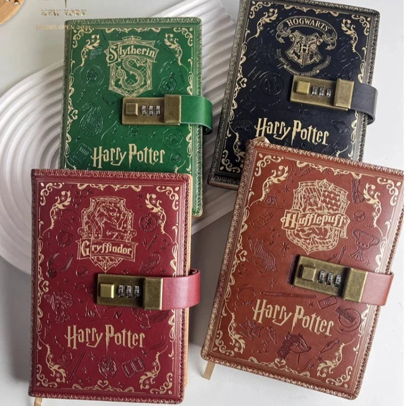 Harry Potter Journal Notebook - 5 Variants with combination lock (ONLINE ORDER ONLY)
