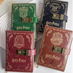Harry Potter Journal Notebook - 5 Variants with combination lock (ONLINE ORDER ONLY)