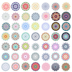 50/100Pcs Yoga Mandala Pattern PVC Stickers for Car Suitcase Car Helmet Luggage Graffiti Sticker For Phone Case Home Decals (ONLINE ORDER ONLY)